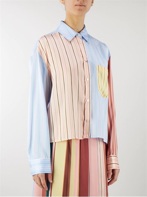 Striped twill shirt Max Mara Weekend MAX MARA WEEKEND | Shirt | SUEZ3